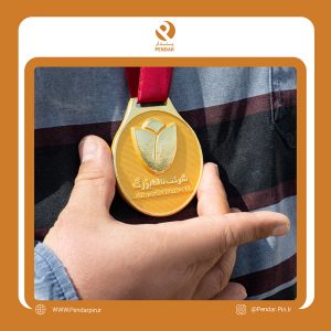 مدال مسابقات تنیس شرکت لاله بزرگ